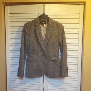 H&M Checkered Blazer, Size 6